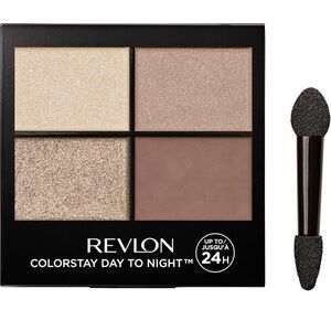 NEW‎ 2-Pack Revlon ColorStay Day to Night Eyeshadow Quad, 500 Addictive, 0.16 oz